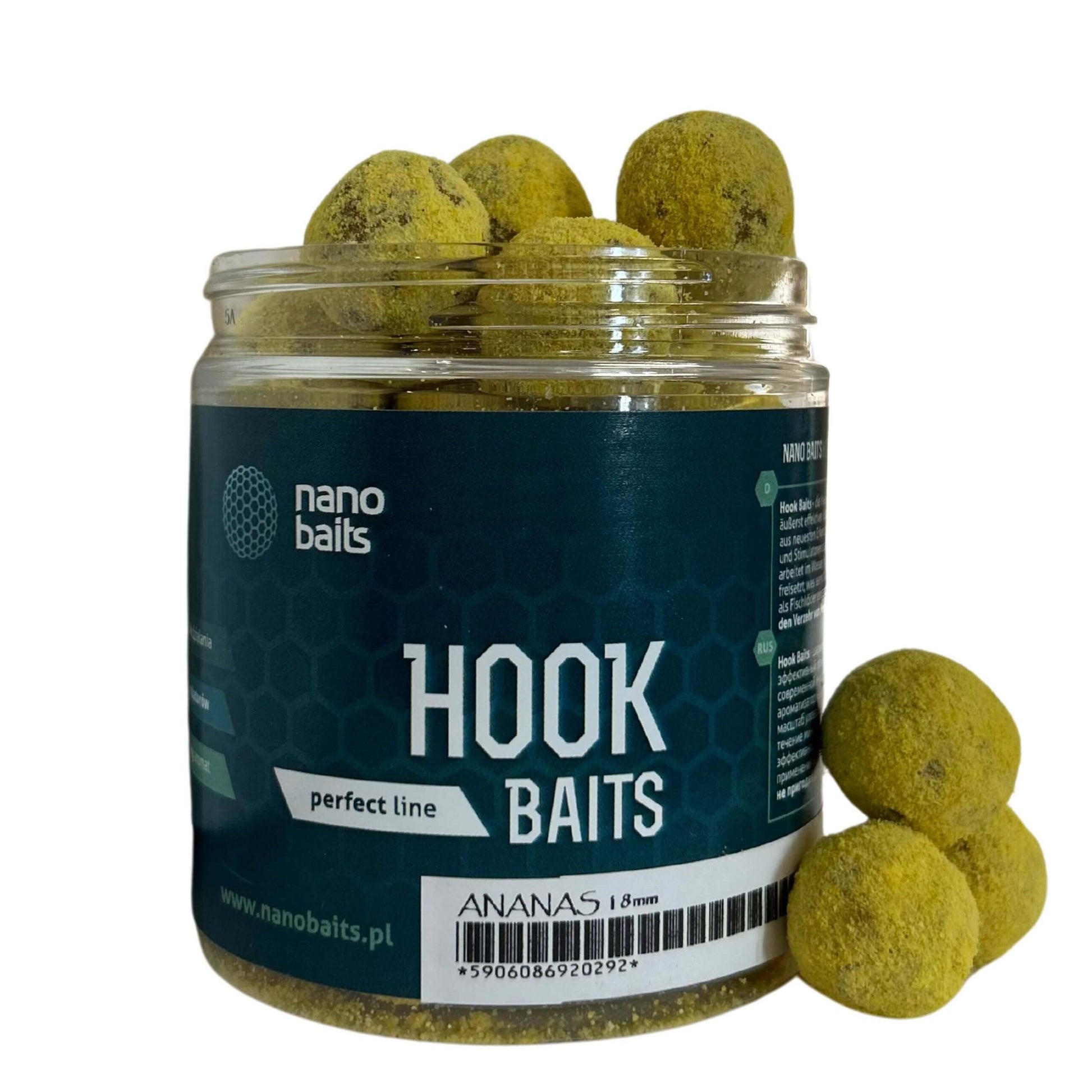Hook baits pineapple